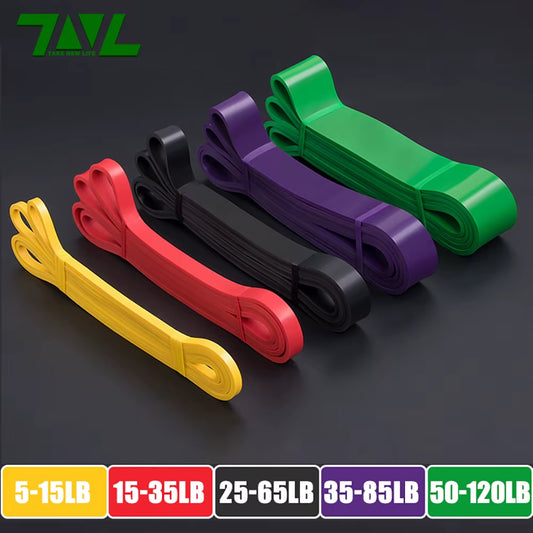 Heavy Duty Latex Resistance Band for Exercise Elastic Band Sport Strength Pull up Assist Band Workout Pilates Fitness Equipment