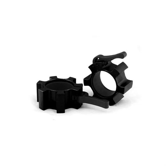 5CM Aluminum Alloy Barbell Clamps Quick Release Bar Lock Barbell Clip Weightlifting Exercise Collar Fitness Training Accessories