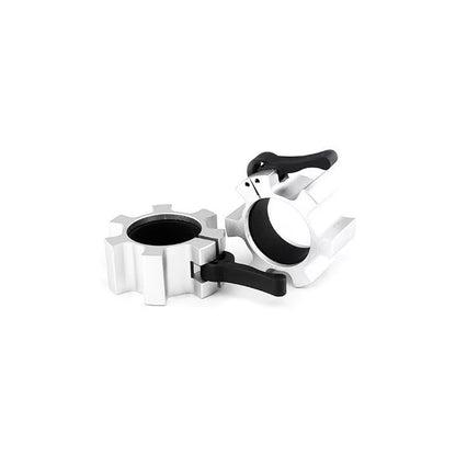 5CM Aluminum Alloy Barbell Clamps Quick Release Bar Lock Barbell Clip Weightlifting Exercise Collar Fitness Training Accessories