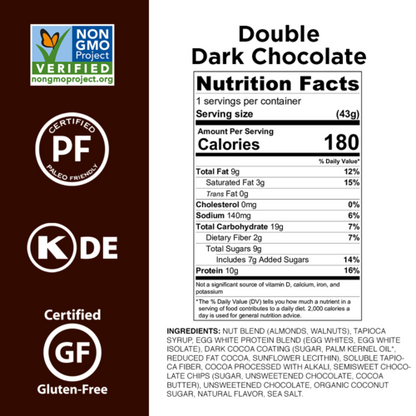 Double Dark Chocolate Protein Bars