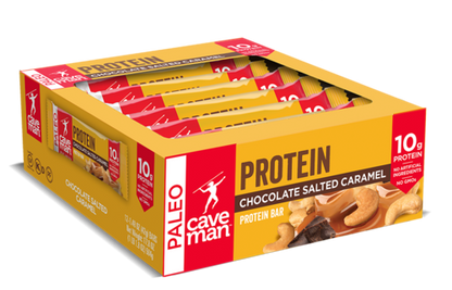 Chocolate Salted Caramel Protein Bars