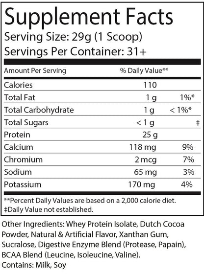 Pure Whey Isolate - Chocolate