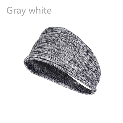 2025 Elastic Yoga Sport Headband Running Hair Band Turban Outdoor Gym Sweatband Sport Fitness Bandage Fashion Women/Men
