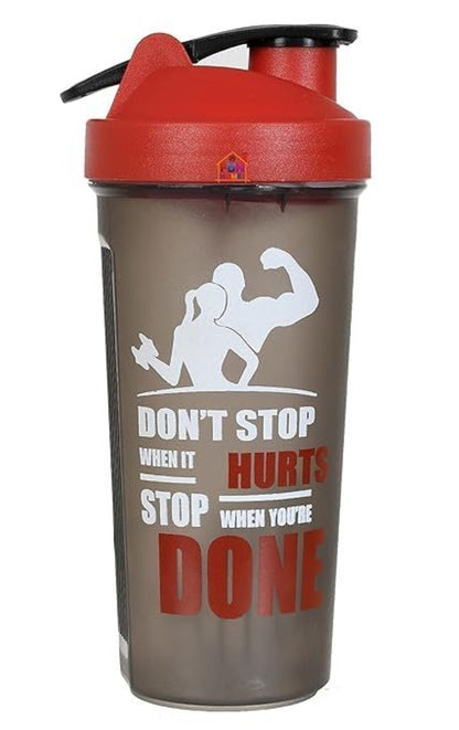 Protein Shaker - 800 ml for Whey Proteins, and Preworkouts, 100% Leak