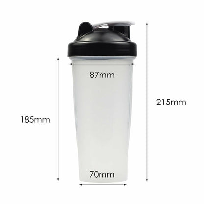 5x 700ml GYM Protein Supplement Drink Blender Mixer Shaker Shake Ball